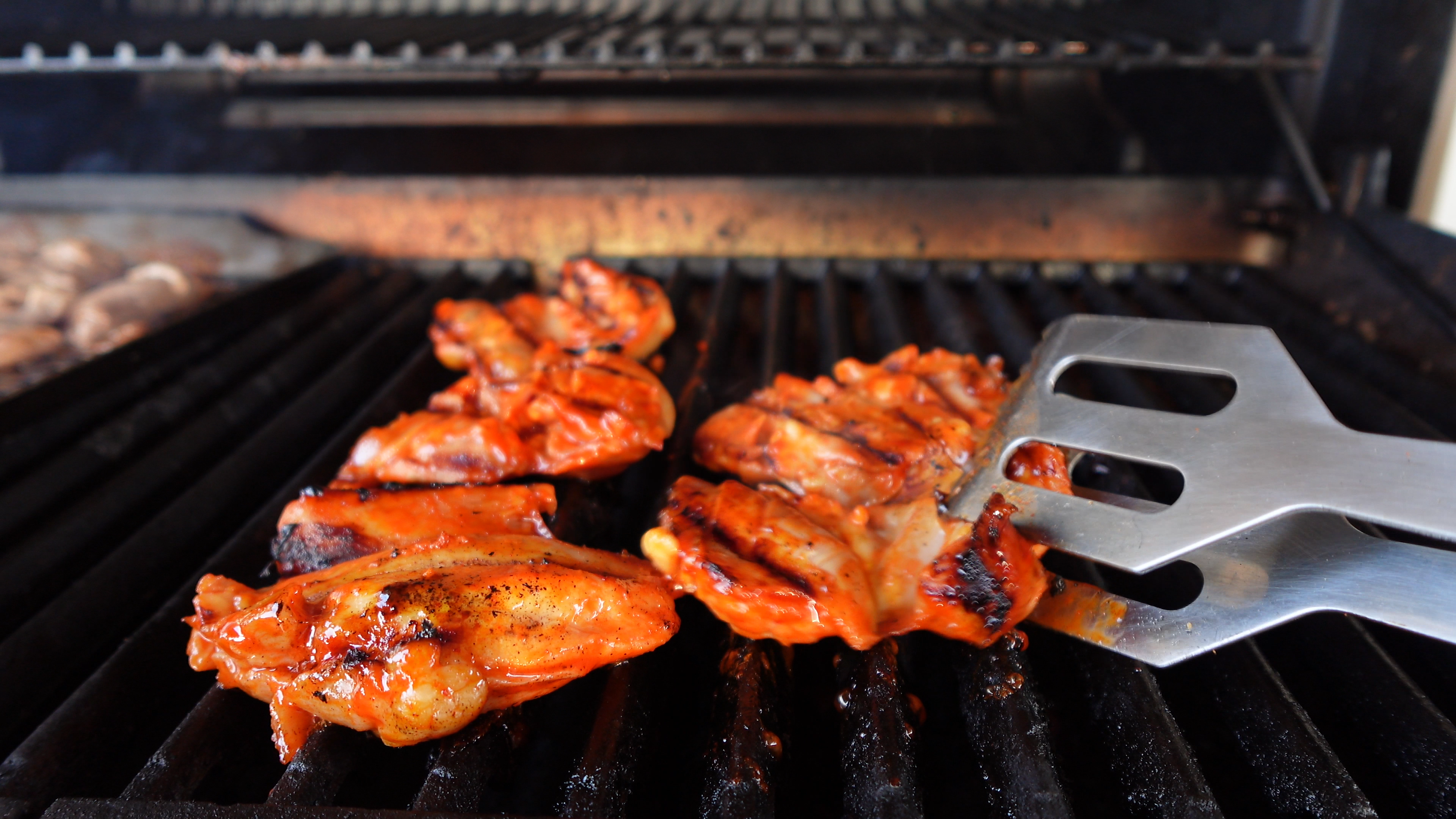 Poulet grillé au gochujang